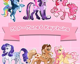 MLP Keychains | Mane 6