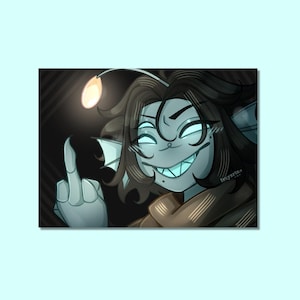 Sebastian Solace Mini-Print | Roblox Pressure A5 Glossy Print