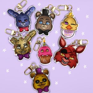 Five Nights at Freddy&#39;s Keychains