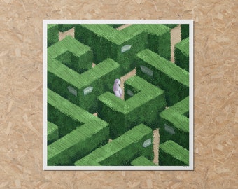 Carte postale | Chemin