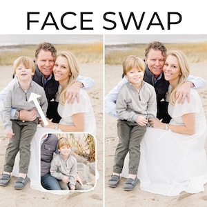 Face Swap Photo Edit QUICK TURNAROUND! Photo Editing, Photoshop, Faceswap, Image Correction, Expert Edit