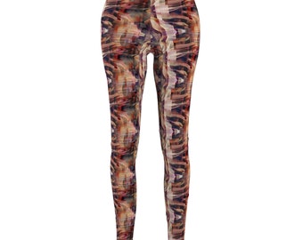 Urban Elegance Abstract Leggings