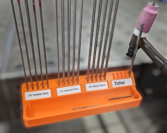 Magnetic Organizer for TIG Tungsten