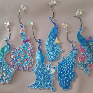 Diamond painted book marks