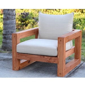 Modern Outdoor Chair plans/DIY Outdoor Chair/Woodworking Chair/DIY Furniture/PDF Plans/Instant Download