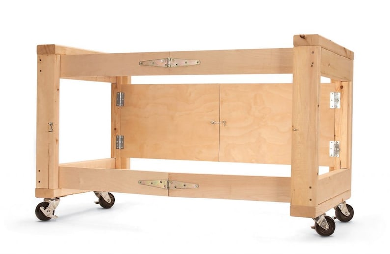 Folding Table Base Plan/folding Workbench/wood PDF Plan/craft Table