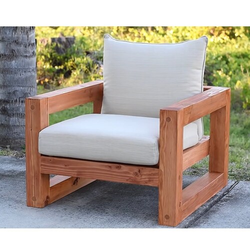 Modern Outdoor Chair plans/DIY Outdoor Chair/Woodworking Chair/DIY Furniture/PDF Plans/Instant Download