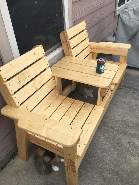 Diy double adirondack chair with table new arrivals