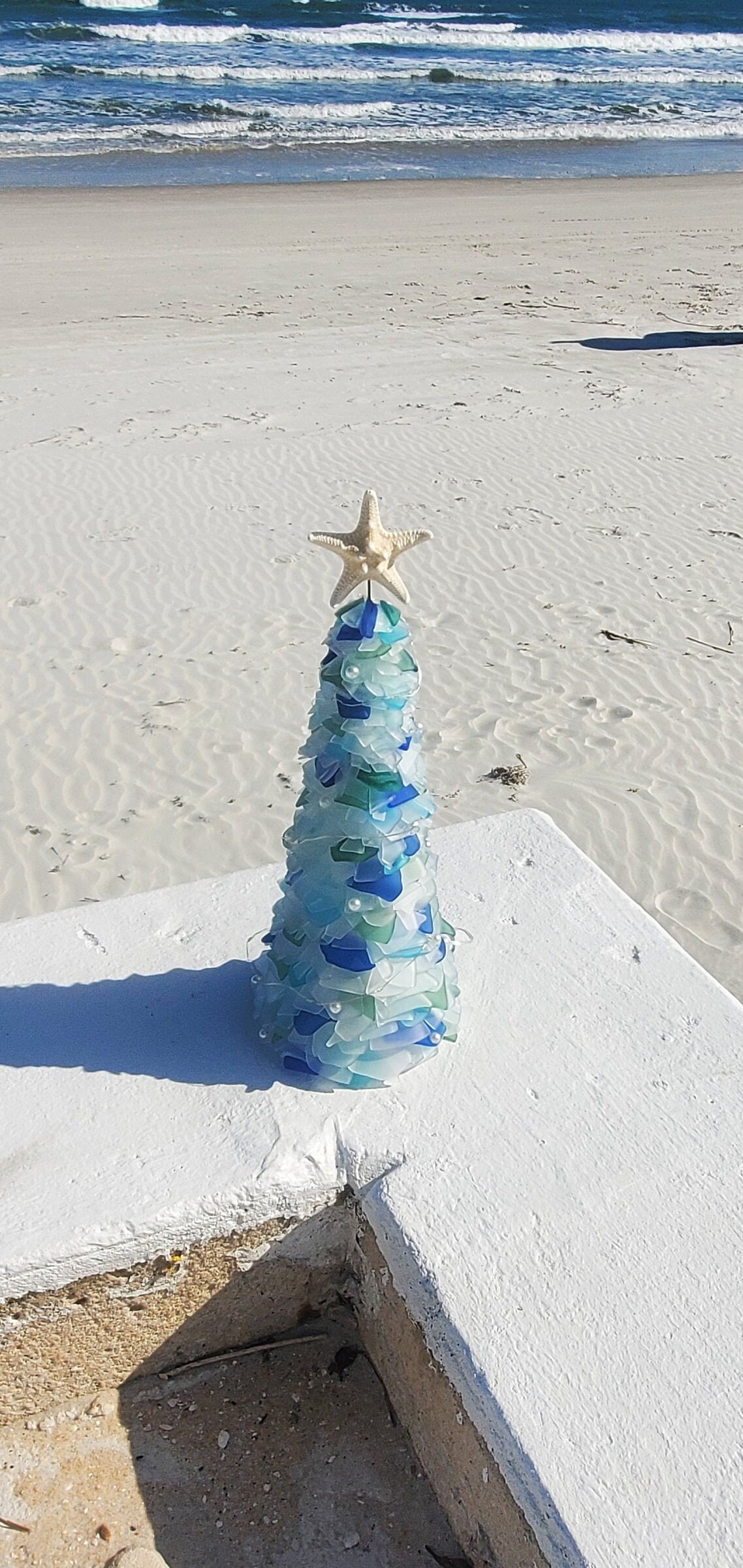 Pre-Lit Seaglass Christmas Tree (Xtra Large)