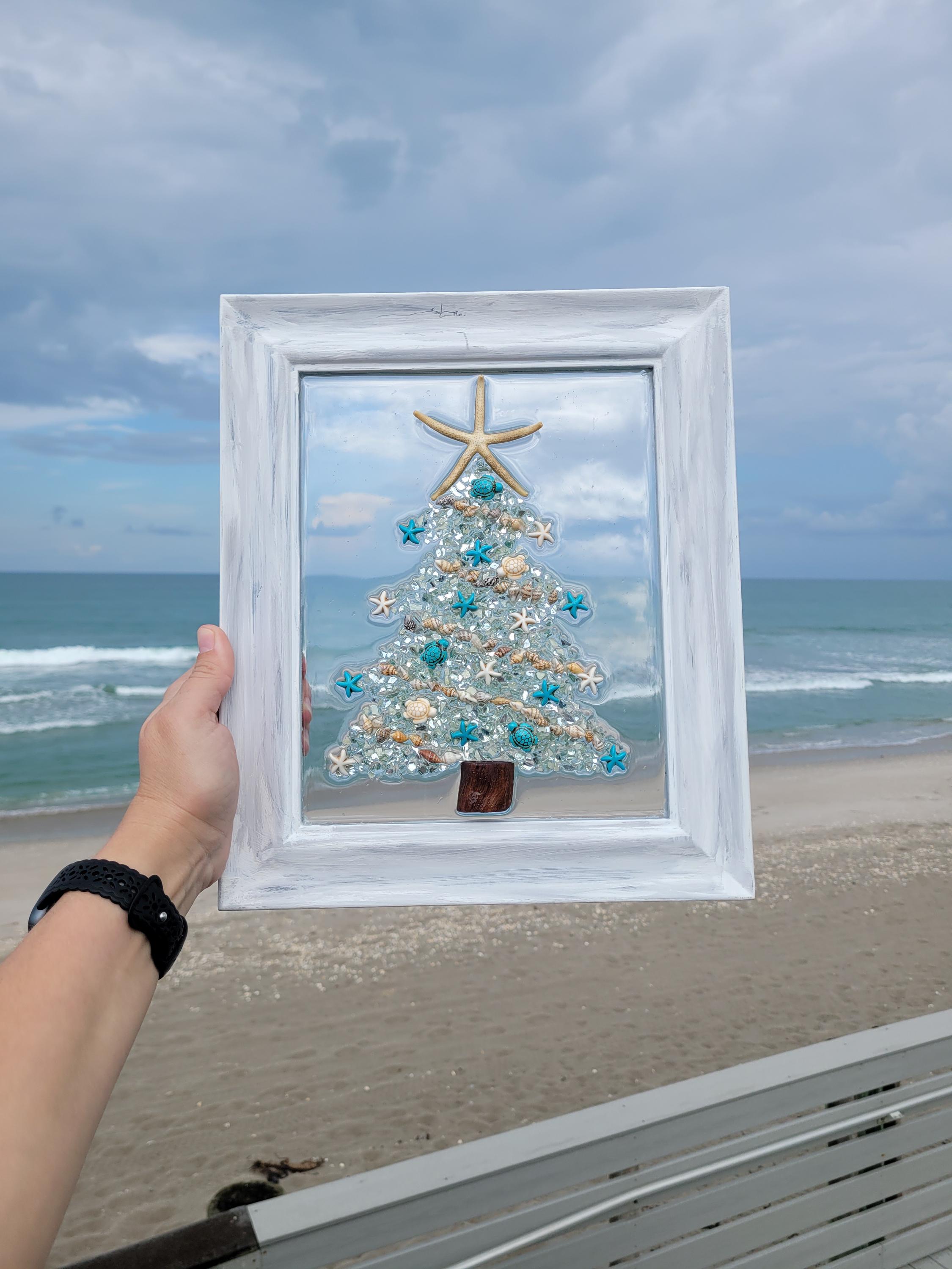 Vert - 6 # Arbre De Noël Résine Micro Paysage Décoration Miniature 6 1 Pièce