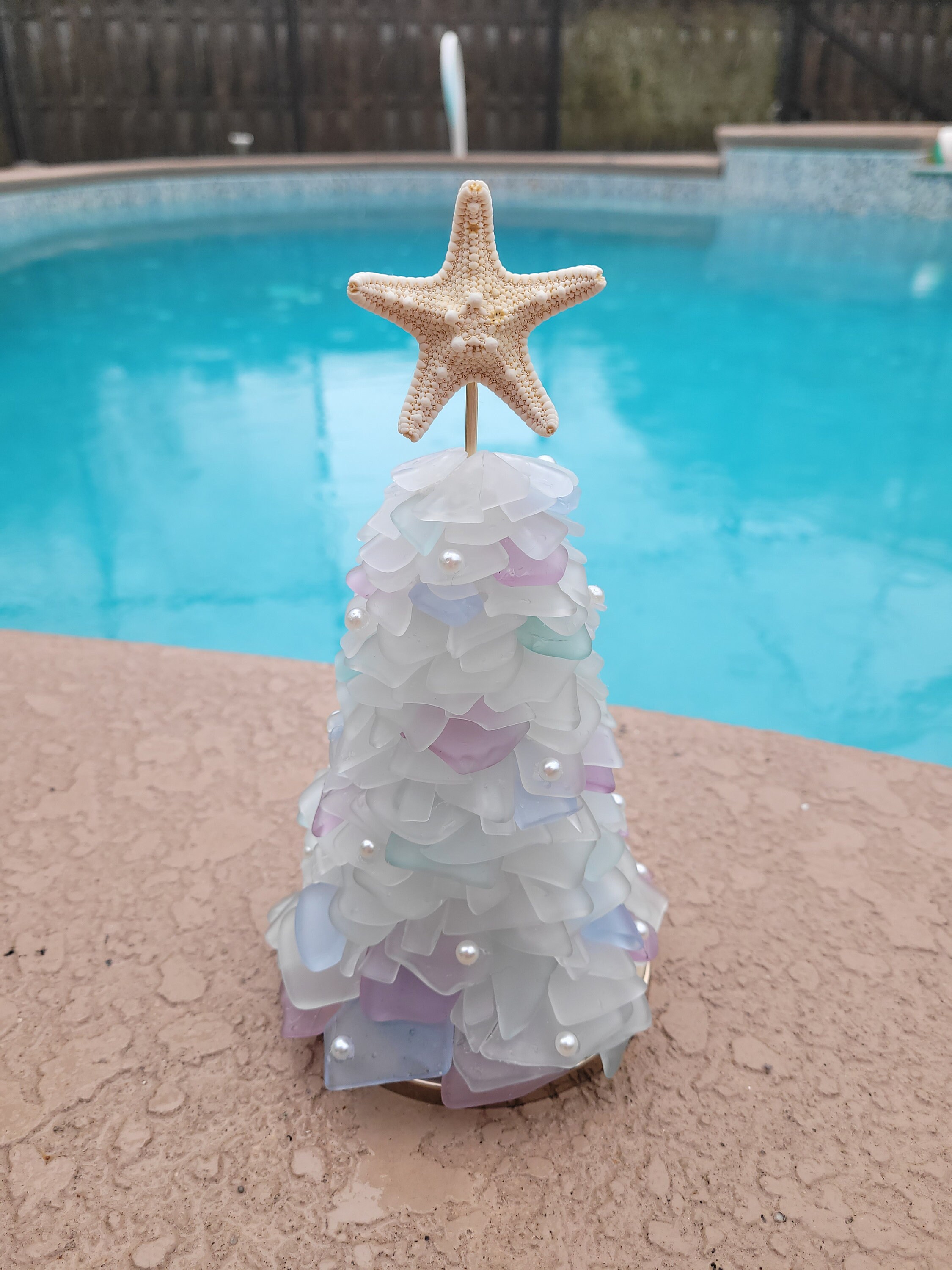 Pre-lit Seaglass Christmas Tree (Medium) - Thumbnail 2