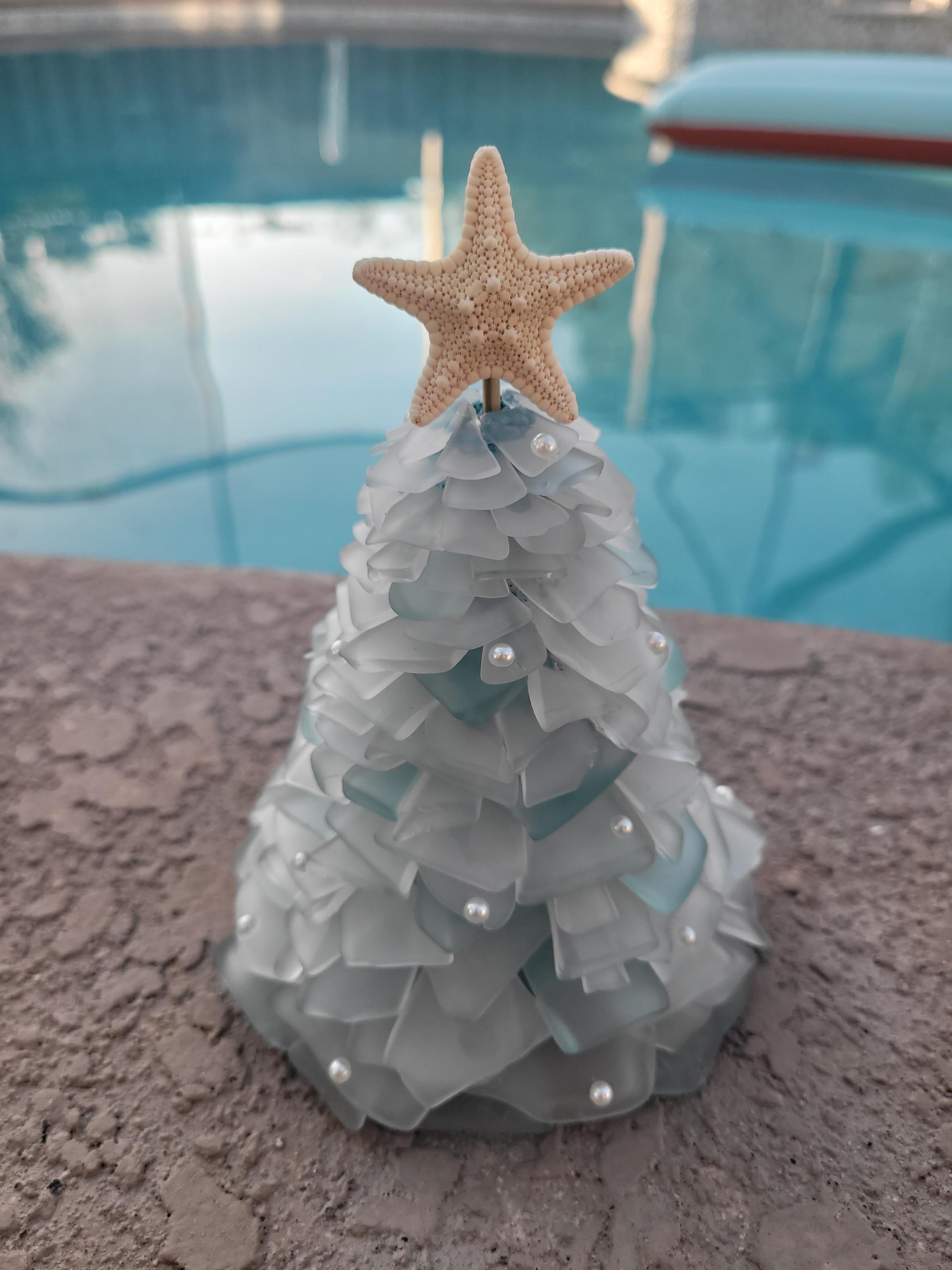 Pre-lit Seaglass Christmas Tree (Small) - Thumbnail 3