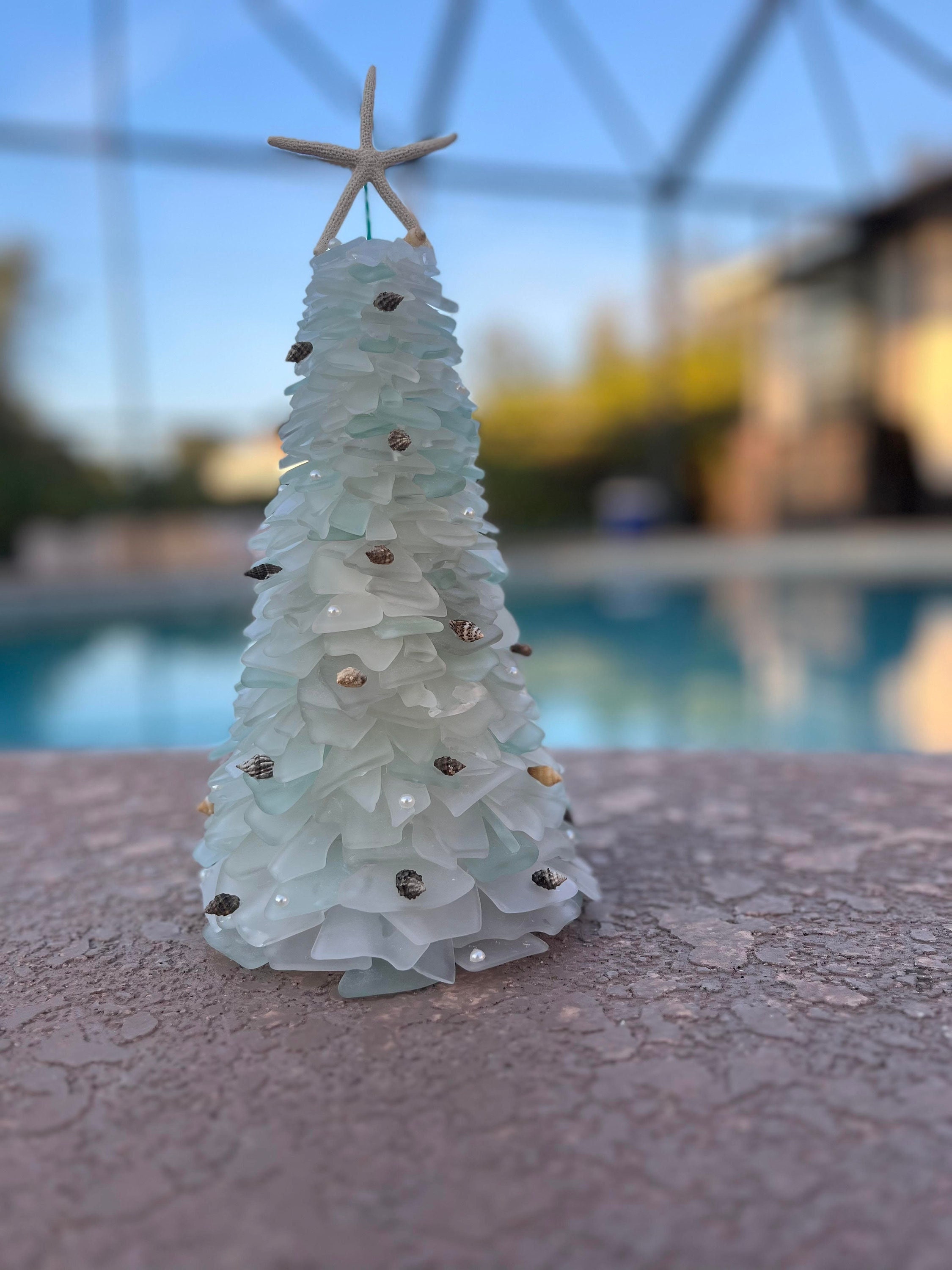 Pre-lit Seaglass Christmas Tree (Large) - Thumbnail 2