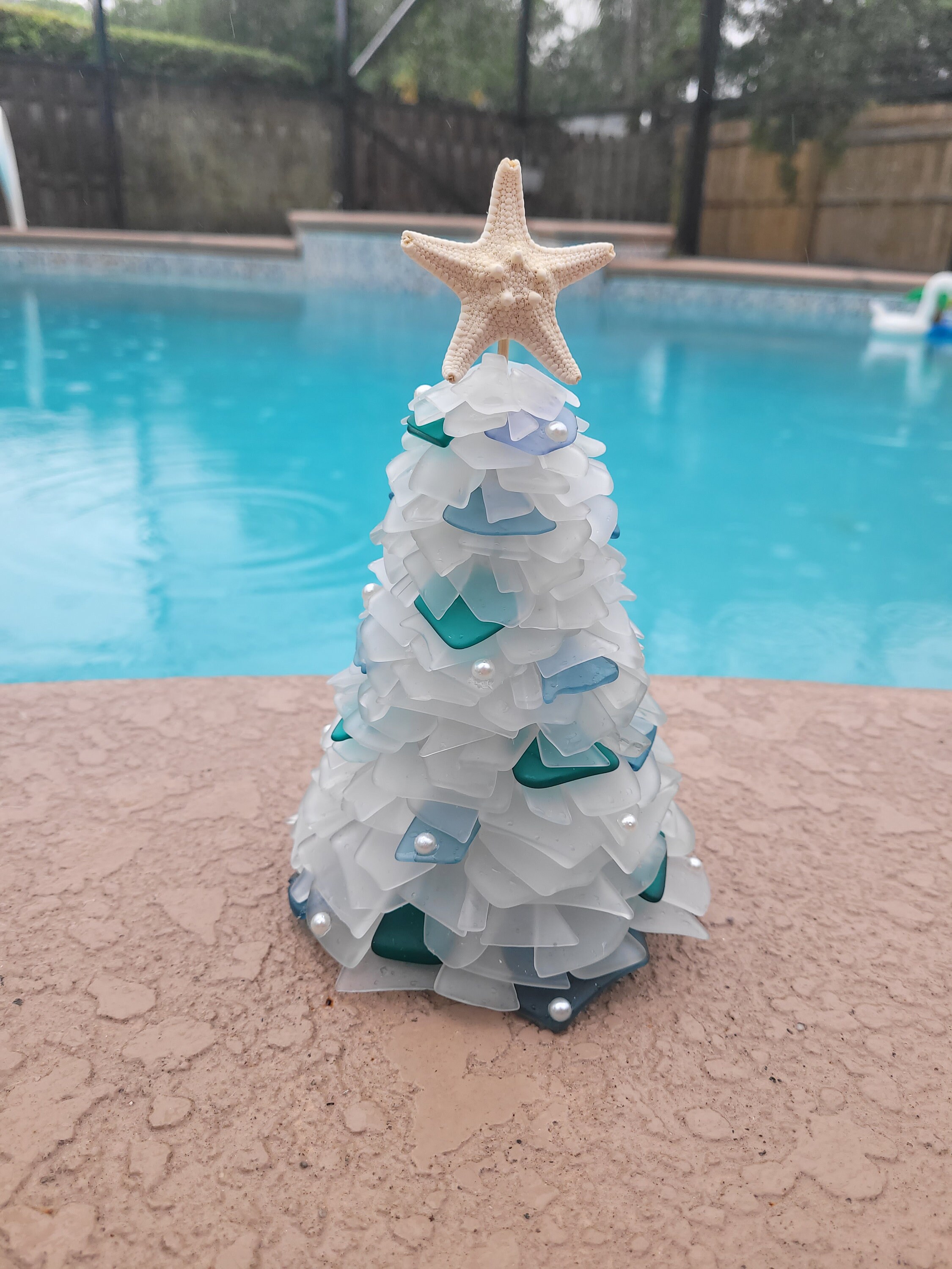 Pre-Lit Seaglass Christmas Tree (Medium) - Thumbnail 2