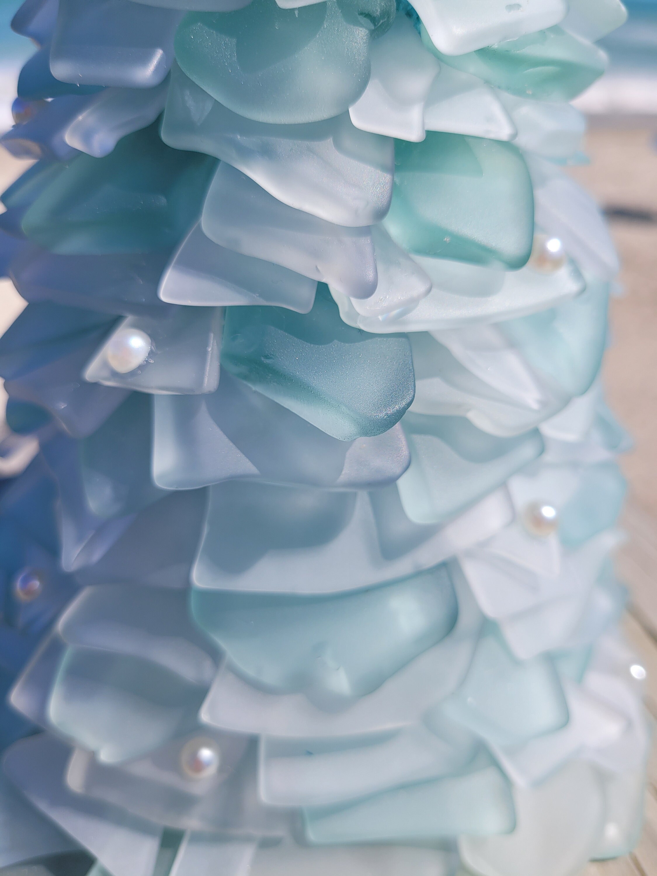 Pre-lit Seaglass Christmas Tree (Large) - Thumbnail 2