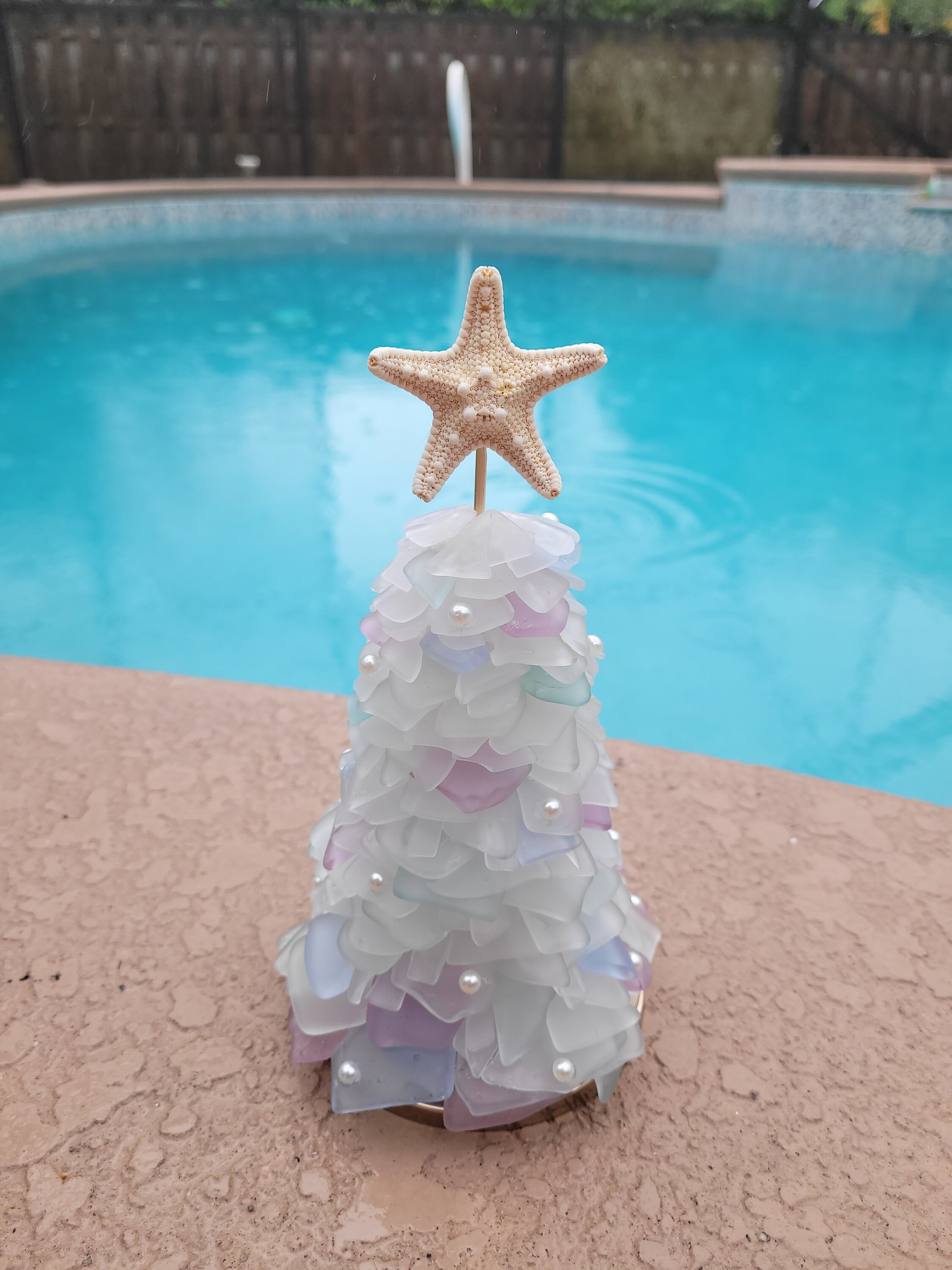 Pre-lit Seaglass Christmas Tree (Medium) - Thumbnail 3