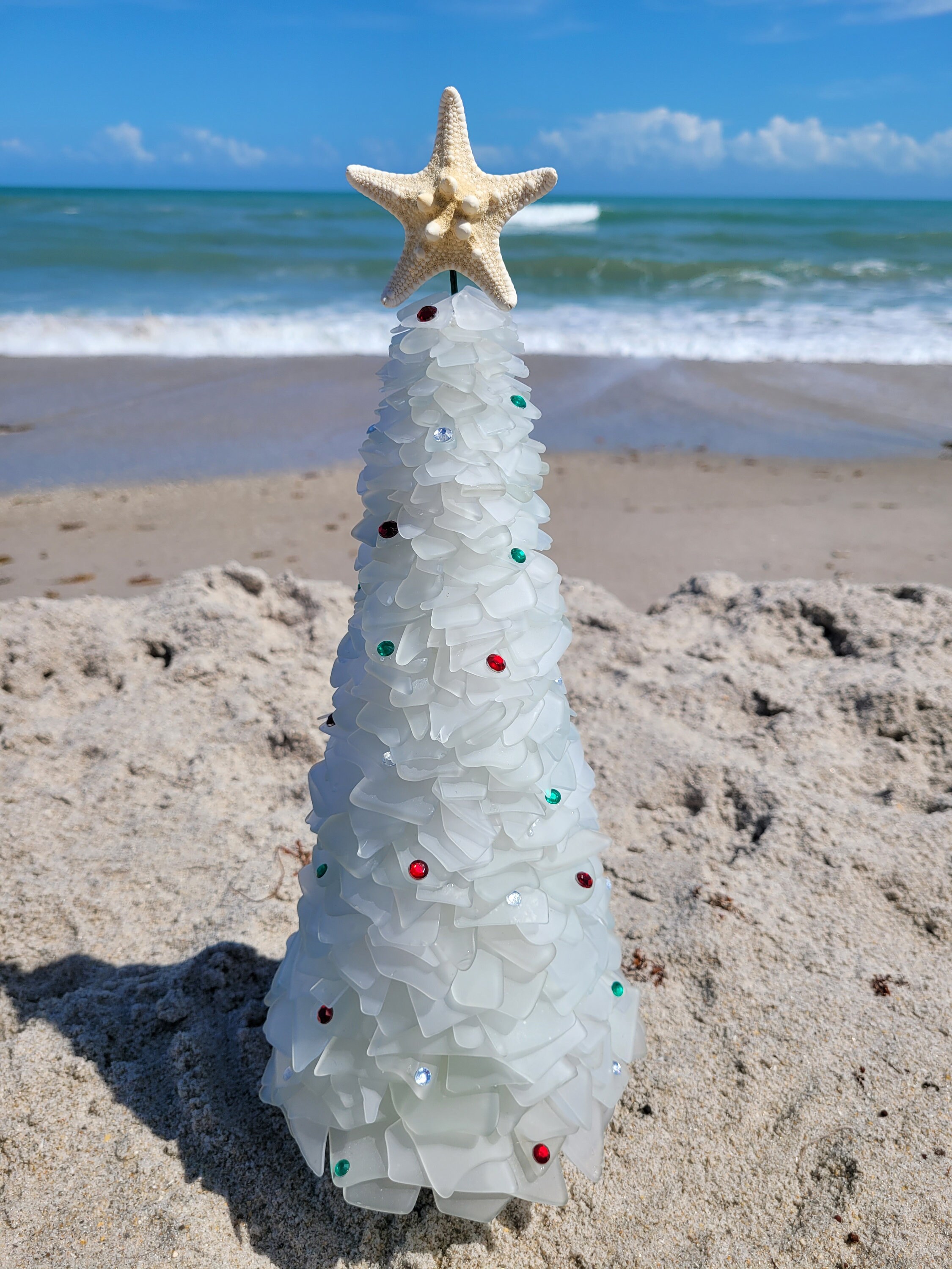 Pre-Lit Seaglass Christmas Tree (Xtra Large) - Thumbnail 2
