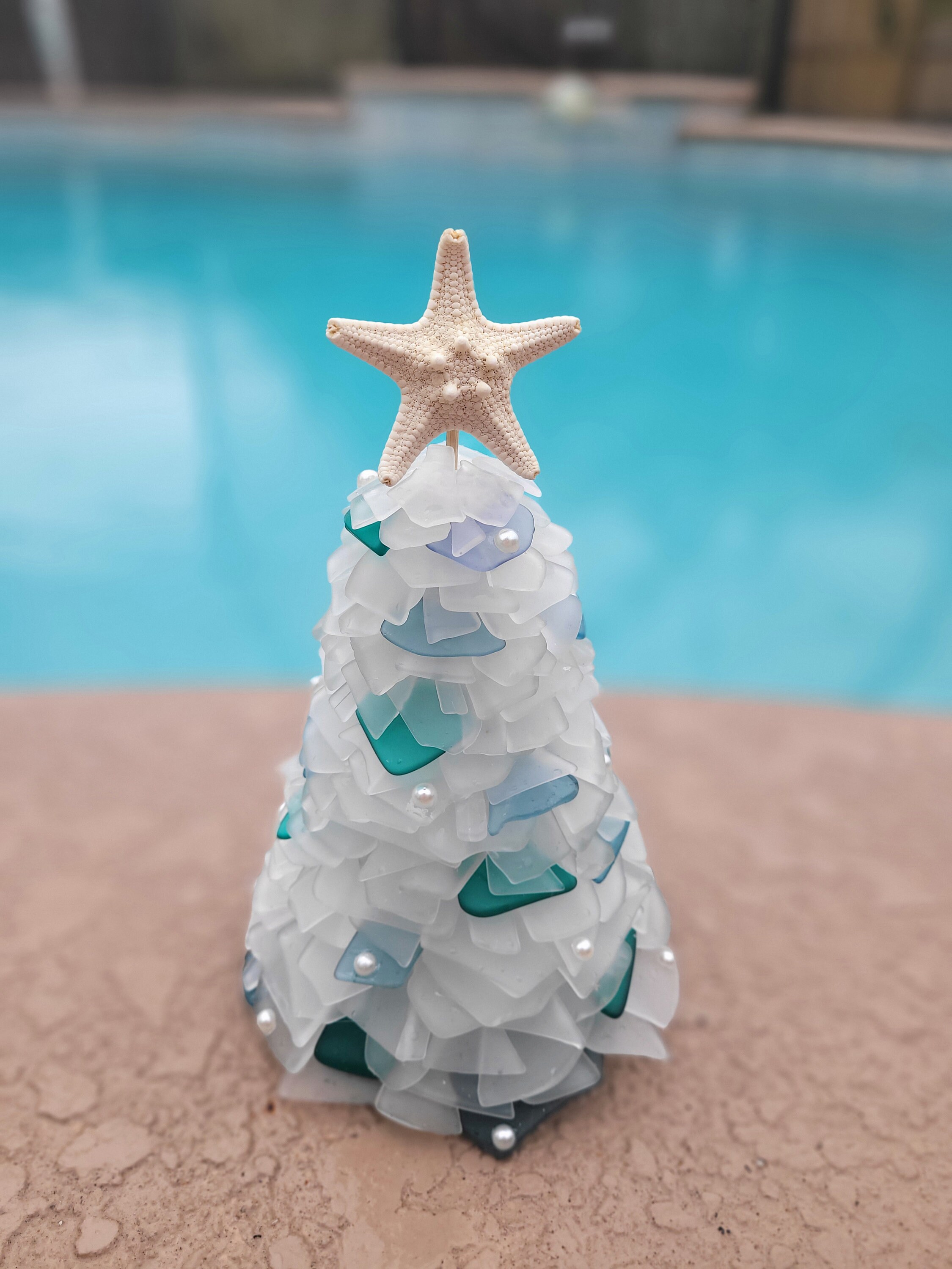 Pre-Lit Seaglass Christmas Tree (Medium) - Thumbnail 3
