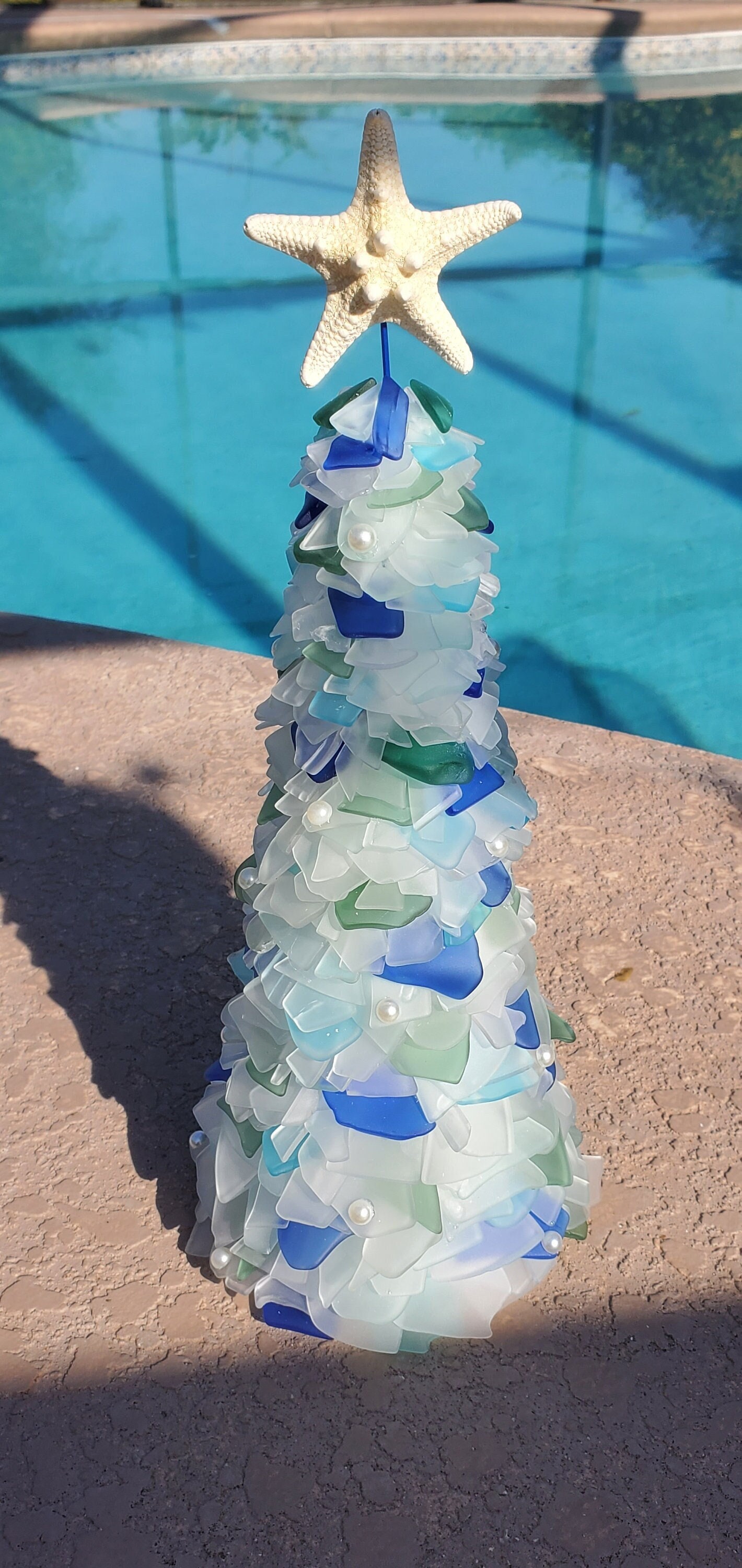 Pre-Lit Seaglass Christmas Tree (Xtra Large) - Thumbnail 4