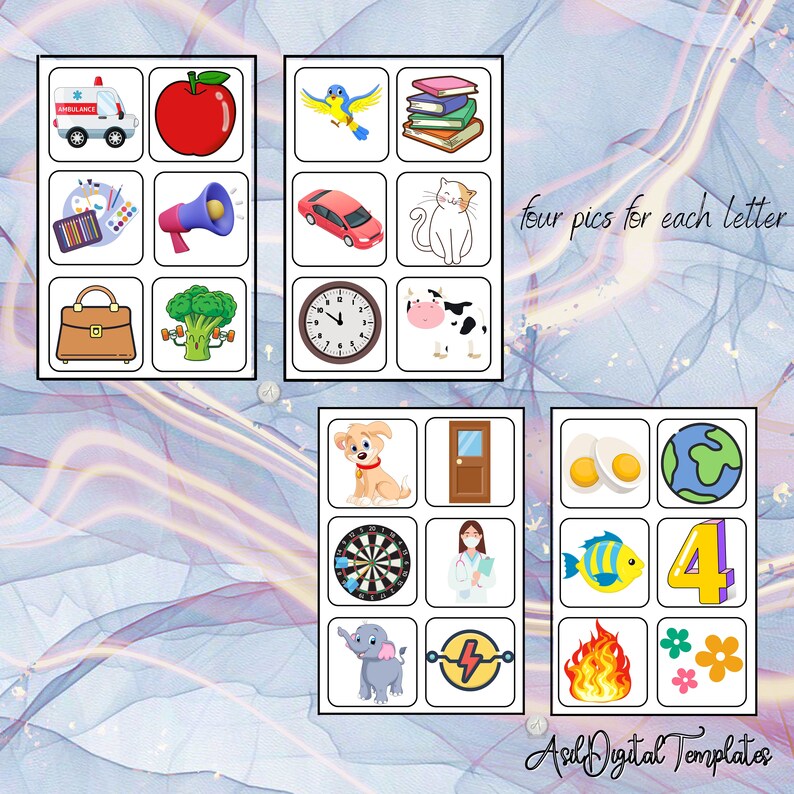 Printable Activity. Alphabet Matching Preschool.letter Matching ...