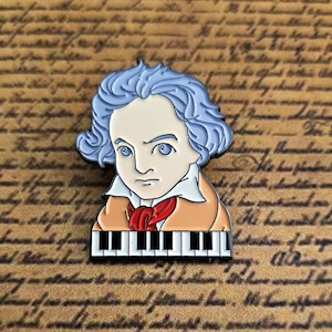 Beethoven Pin Brooch
