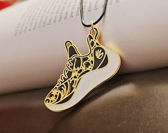 Basketball Halskette Sneakers Halskette Sport-Fans Geschenk Sneaker Charm Schmuck