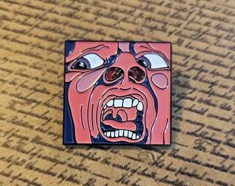 König Crimson Emaille Pin | Im Hofe Des Purpurnen Königs