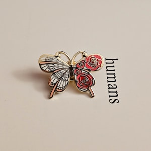 Butterfly Enamel Pin - Mothers Day Gift