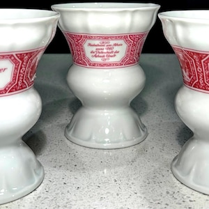 Heinrich Rüdesheimer Coffee Cups: Vintage German Demitasse Set