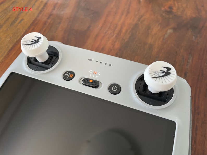 Silicone Thumb Knobs for DJI RC and RC Pro controllers by Bestem Aerial Style 4