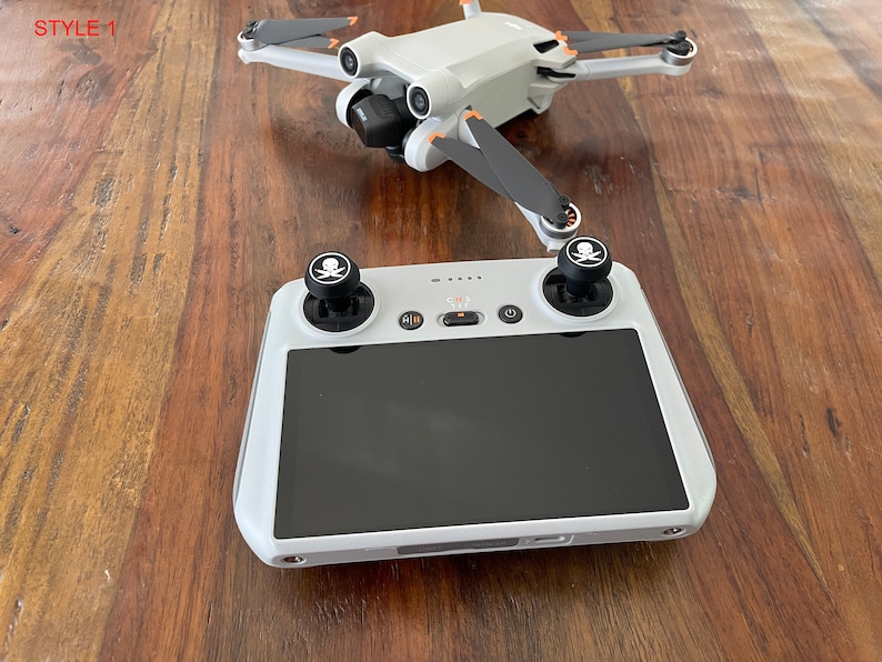 Silicone Thumb Knobs for DJI RC and RC Pro controllers by Bestem Aerial Style 1