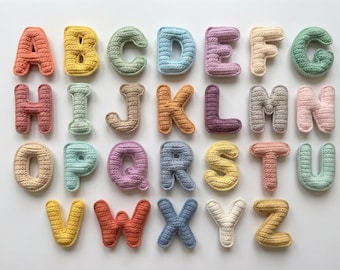 Crochet Alphabet Letters Pattern | A-Z Amigurumi Set (PDF Download)