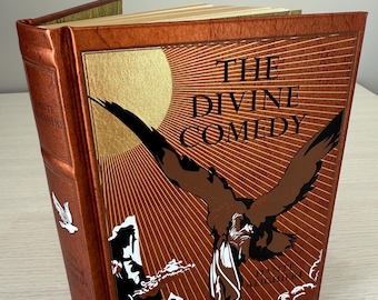 Leather Bound 'Divine Comedy' by Dante: Illustrated Deluxe Edition