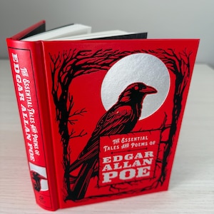 The Complete Tales & Poems Of EDGAR ALLAN POE - The Tell-Tale Heart, The Raven, The Cask of Amontillado - Hardcover Classic Book - Gift Book