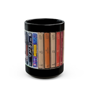 U2 Fans Black Mug, Rattle and Hum Coffee Cup, 11oz Music Lover Gift, Band Merchandise, Rock Music Fan, Gift for Him Her image 6