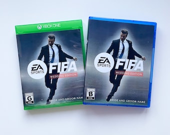 Custom FIFA Inspired Proposal Card, Video Game Groomsmen Card, Gamer Groomsmen Proposal, Unique Groomsmen Card, Funny Groomsmen Card