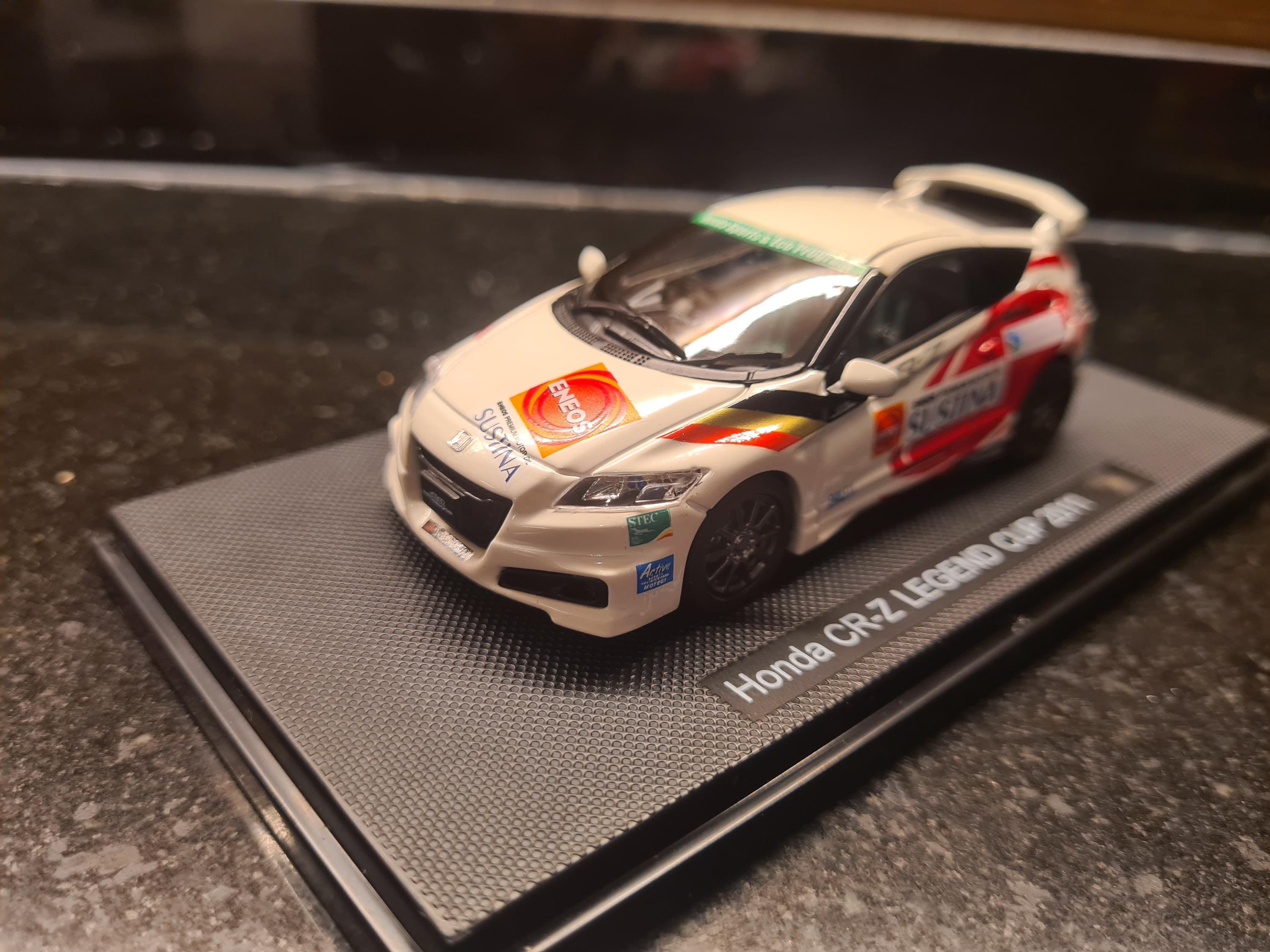 ミニカー EBBRO Honda CR-Z LEGEND CUP 2011 44694 Ebbro 1:43 Honda Cr-Z Legend Cup 2011 blue 44694 model car