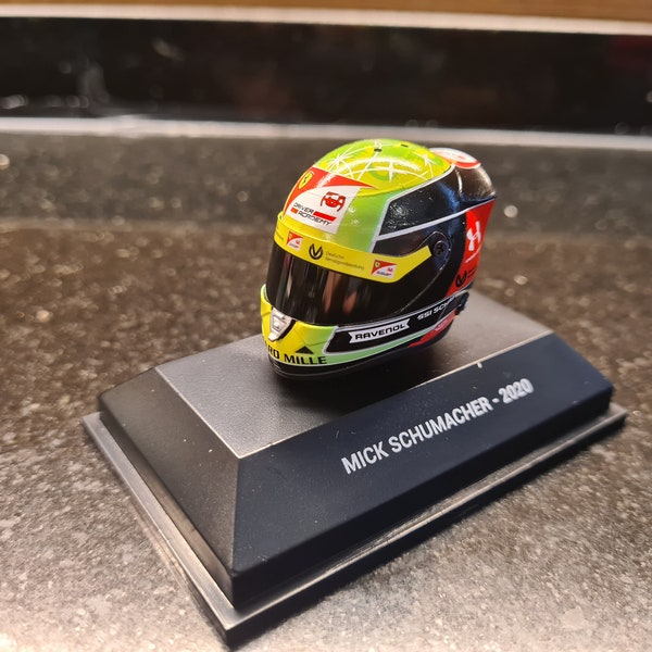 Schuberth 1/8 Mick Schumacher 2020 formula 2 champion helmet