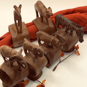 African Safari Napkin Holders