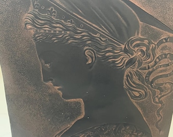 Minerva Roman Goddess Plaque