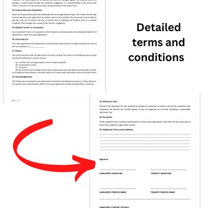 Residential Lease Agreement | Fixed Term or Monthly | All Terms and ...