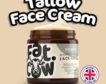 100% GM Free Grass-Fed Tallow Face Cream | Family Bundle