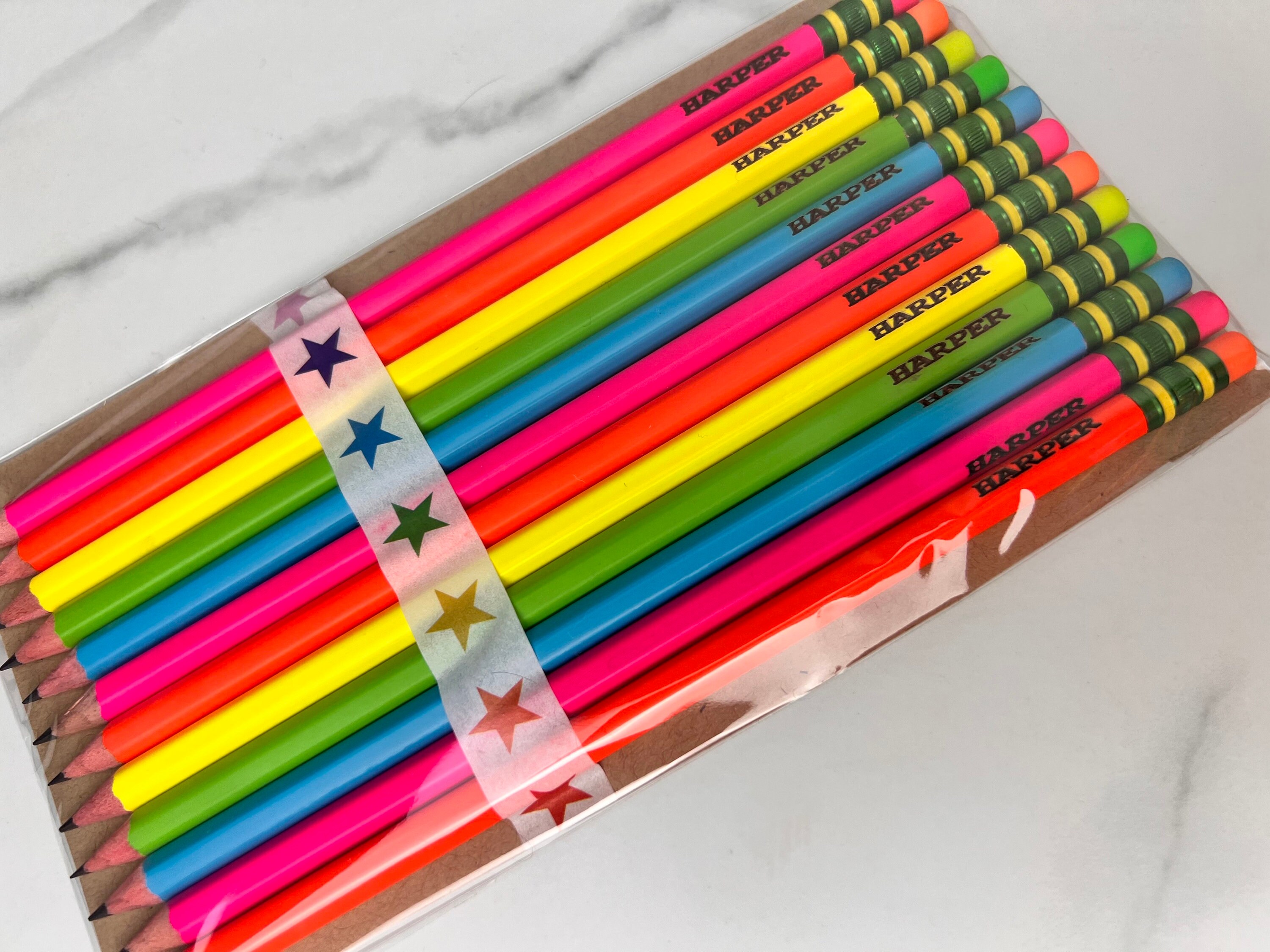 Personalized Pencils | Back to School | Laser Engraved Ticonderoga ...