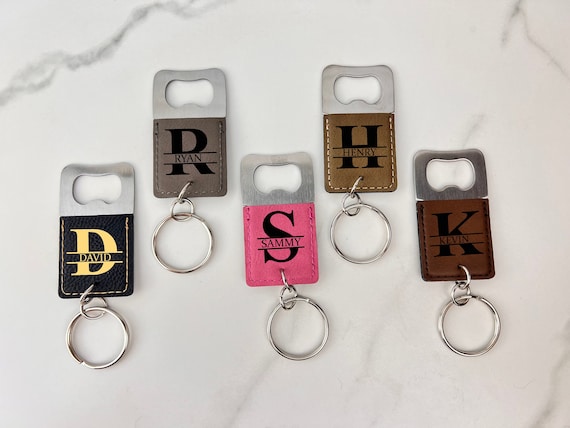 Engraved Key Chain, Custom Bottle Opener, Personalized Bottle Opener, Gift For Him, Gift for Her, Birthday Gift,Groomsmen Proposal Gifts