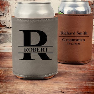 Engraved Can Coolers, Bachelor Party Gifts, Groomsmen Gifts, Groomsmen Proposals, Beer Holder, Beer Can Holder, Bottle Holder, Gift for Him