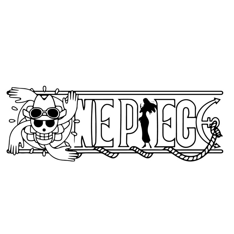 One Piece Logo Pack 57 Files anime Svg Manga SVG Anime Svg Etsy Australia
