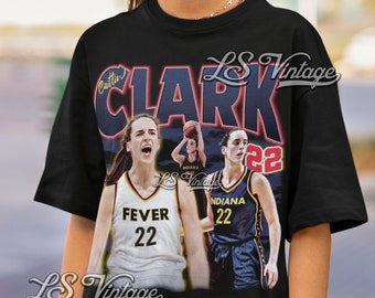 Caitlin Clark Shirt Vintage Caitlin Clark Graphic Tee Bootleg 90s Style Oversized T-Shirt Unisex Gifts for Him and Her
