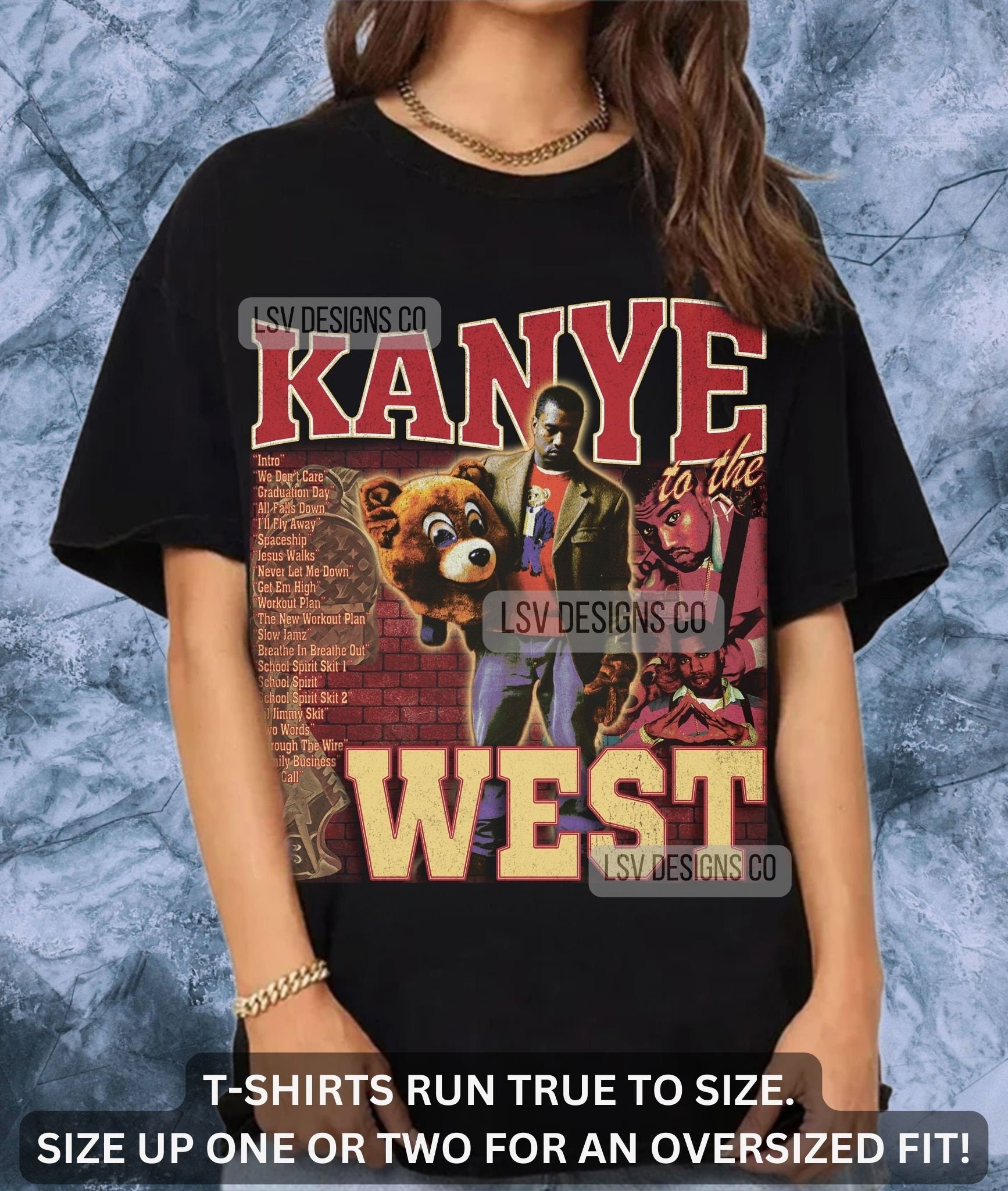 KanyeWest JesusIsKingラッパー　90s Tシャツ　バンT.