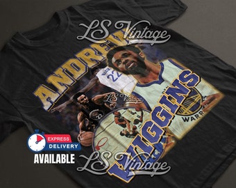 Andrew Wiggins Shirt Vintage Andrew Wiggins Graphic Tee Jersey Bootleg 90s Style Oversized T-Shirt Unisex Gifts for Him and Her