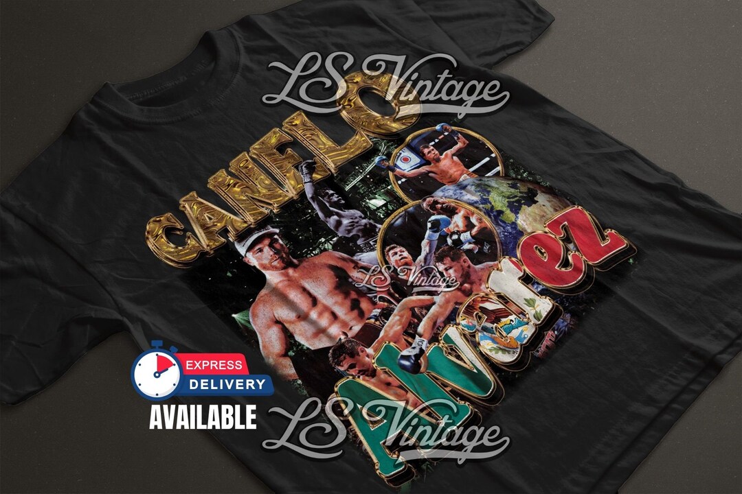 Canelo Ãlvarez Shirt 90s Vintage X Bootleg Style Rap Tee Retro Tshirt 